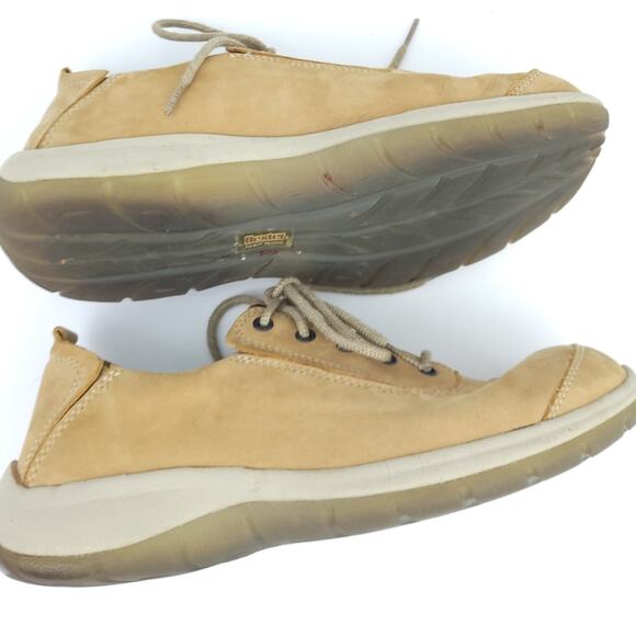 Dexter Mens Shoe Size 10.5 Beige Tan Brown Sueded Leather Lace Up Casual Shoe